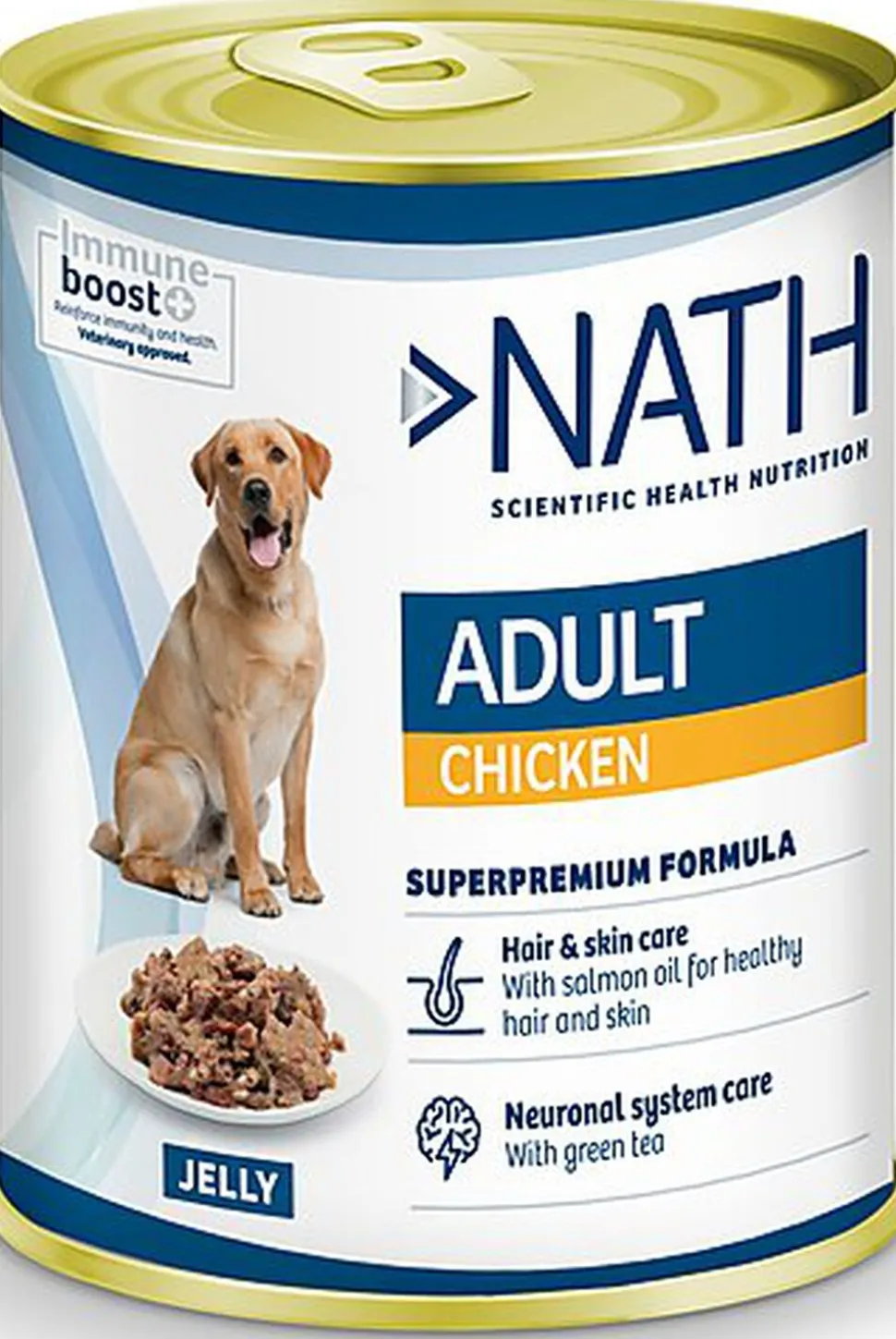 Nath - Pâtée Poulet pour Chiens - 400g