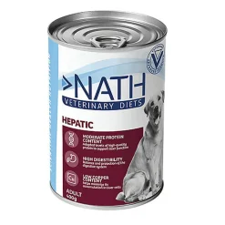 Nath Veterinary Diet - Aliment humide Hepatic pour Chien - 400G