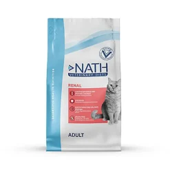 Nath Veterinary Diet - Croquettes Renal Sans Céréales pour Chat - 4Kg