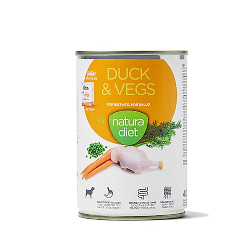 Natura Diet - Pâtée au Canard pour Chiens - 400g