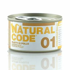 Natural Code - Filets de poulet 01 pour Chats - 85g