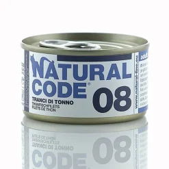 Natural Code - Filets de Thon 08 pour Chats - 85g