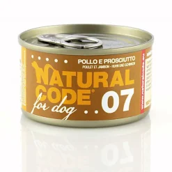 Natural Code - Pâtée Poulet et jambon 07 pour Chiens - 90g