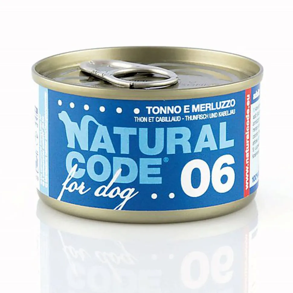 Natural Code - Pâtée Thon et Cabillaud 06 pour Chiens - 90g