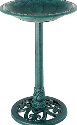 Natures Market - Abreuvoir en Plastique sur Pied pour Oiseaux du Ciel - 71X50cm