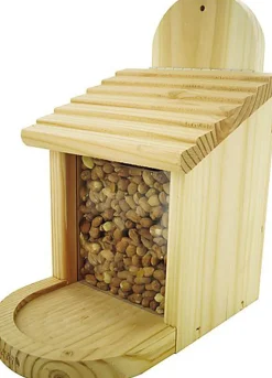 Natures Market - Mangeoire Murale pour Oiseaux du Ciel ou Ecureuil - 16x27x22 5cm