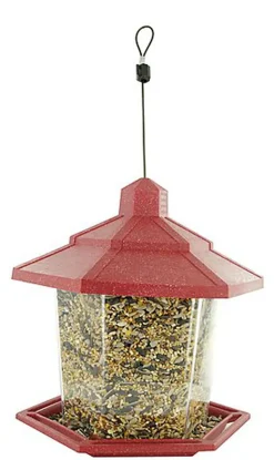 Natures Markets - Mangeoire pour Graines Gazebo pour Oiseaux du Ciel - 22x23x20cm