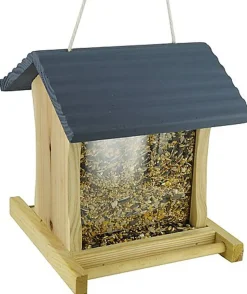 Natures Markets - Mangeoire pour Graines Chez Tramber pour Oiseaux du Ciel - 17 5x19x19 5cm