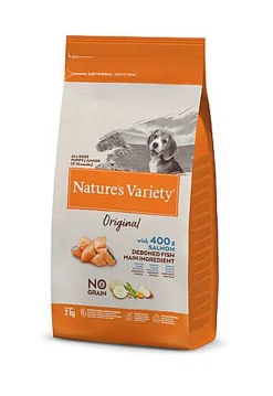 Nature's Variety - Croquettes Original au Saumon pour Chiot - 2Kg
