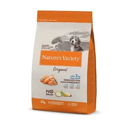 Nature's Variety - Croquettes Original Puppy au Saumon pour Chien - 10Kg