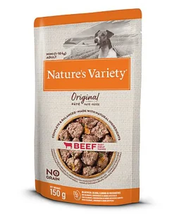 Nature's Variety - Pâtée Wet Original au Boeuf pour Petit Chien - 150g
