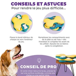 Nina Ottosson - Jeu Educatif Dog Tornado-Blu pour Chiens
