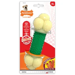 Nylabone - Jouet à Mâcher Extreme Chew au Bacon - XL
