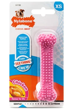 Nylabone - Jouet à Mâcher Puppy Dental Bone XS