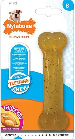 Nylabone - Jouet Os Puppy Teething Chew pour Chien - S