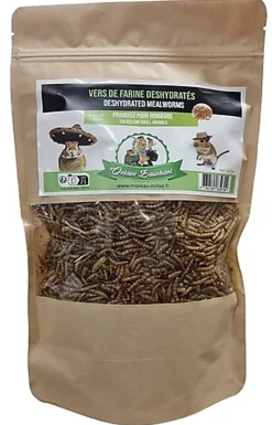Octave Bauchant - Vers de Farine Séchés Rongeurs - 200g
