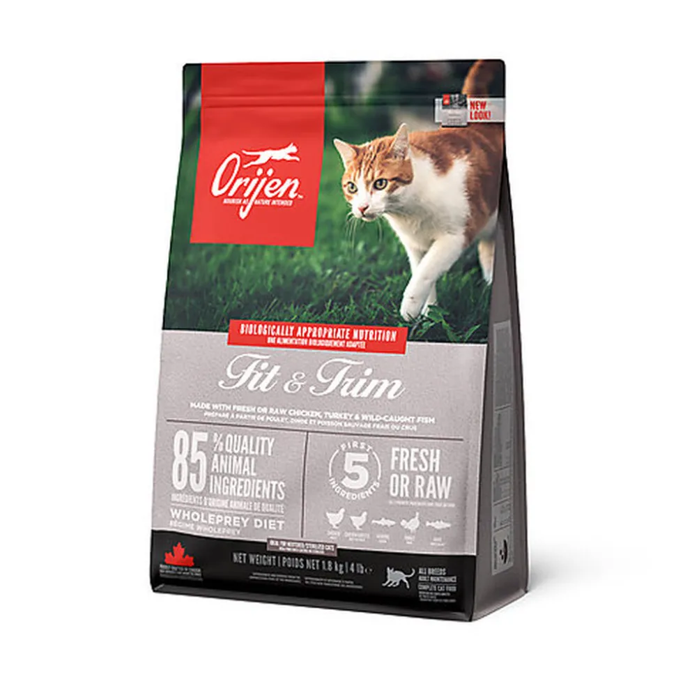 Orijen - Croquettes Fit & Trim pour Chat - 1,8Kg