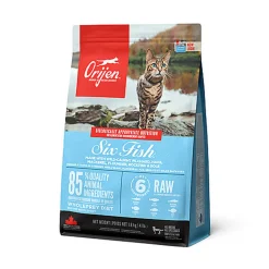Orijen - Croquettes Six Fish pour Chat - 1,8Kg