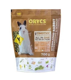Orycs - Aliment Complet pour Lapin Stérilisé - 700g