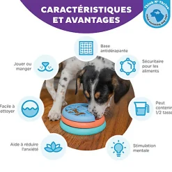 Outward Hound - Jeu de Réflexion Puppy Lickin' Layers