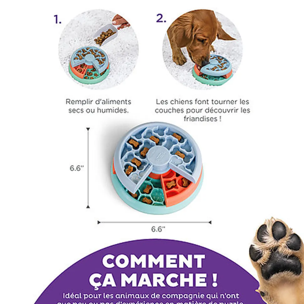 Outward Hound - Jeu de Réflexion Puppy Lickin' Layers