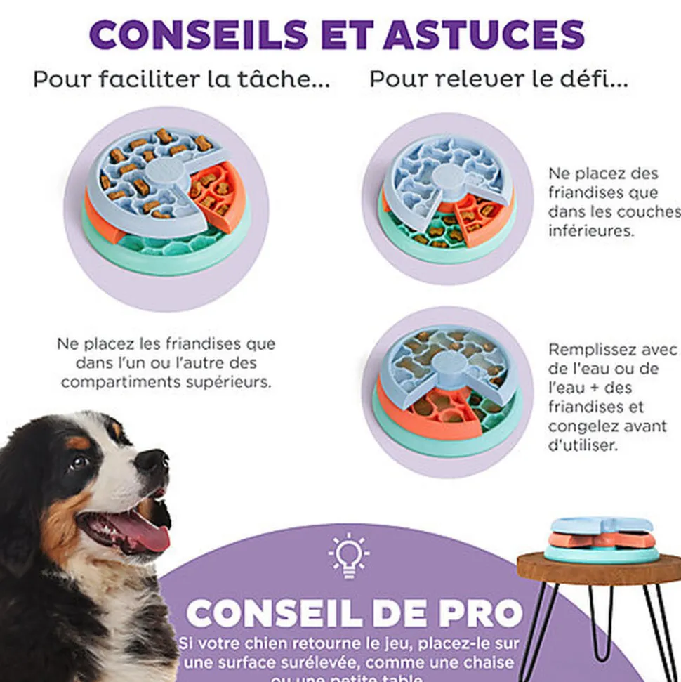 Outward Hound - Jeu de Réflexion Puppy Lickin' Layers