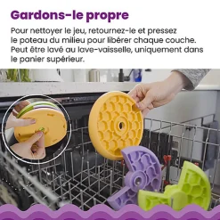 Outward Hound - Jeux Puzzle Kitty Lickin' Layers pour Chats