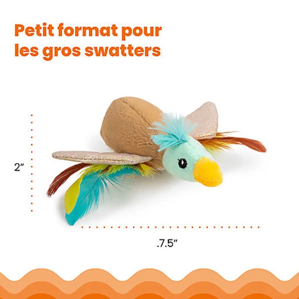 Outward Hound - Jouet Flapperz Duck pour Chats - 19cm