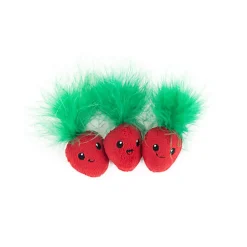 Outward Hound - Lot de 3 Jouets Straw-Babies pour Chats