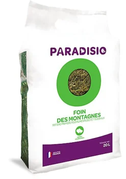 Paradisio - Foin des Montagnes pour Rongeurs - 20L
