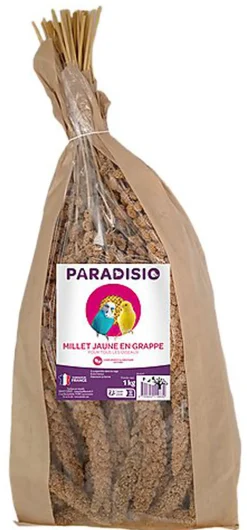 Paradisio - Millet Jaune en Grappe pour Oiseaux