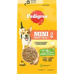 PEDIGREE -  Croquettes ADULT MINI  à la Volaille Petit Chien - 2kg