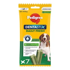 Pedigree - Friandises Dentastix Fresh pour Chien de Moyenne Taille - x7
