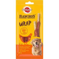 Pedigree - Friandises Ranchos Wrap au Poulet pour Chiens - 40g