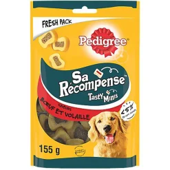 Pedigree - Friandises Récompense en Bouchées au Bœuf pour Chien - 155g