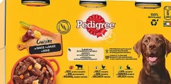 Pedigree - Pâtée Cuisine en Sauce à la Viande Pour Chien