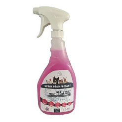 Pet Design - Spray Nettoyant et Désinfectant pour Habitat - 750ml