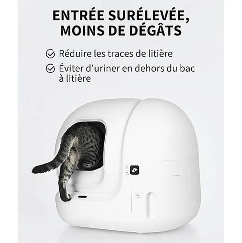 Petkit - Entrée Surélevée Litière PuraMax Automatique