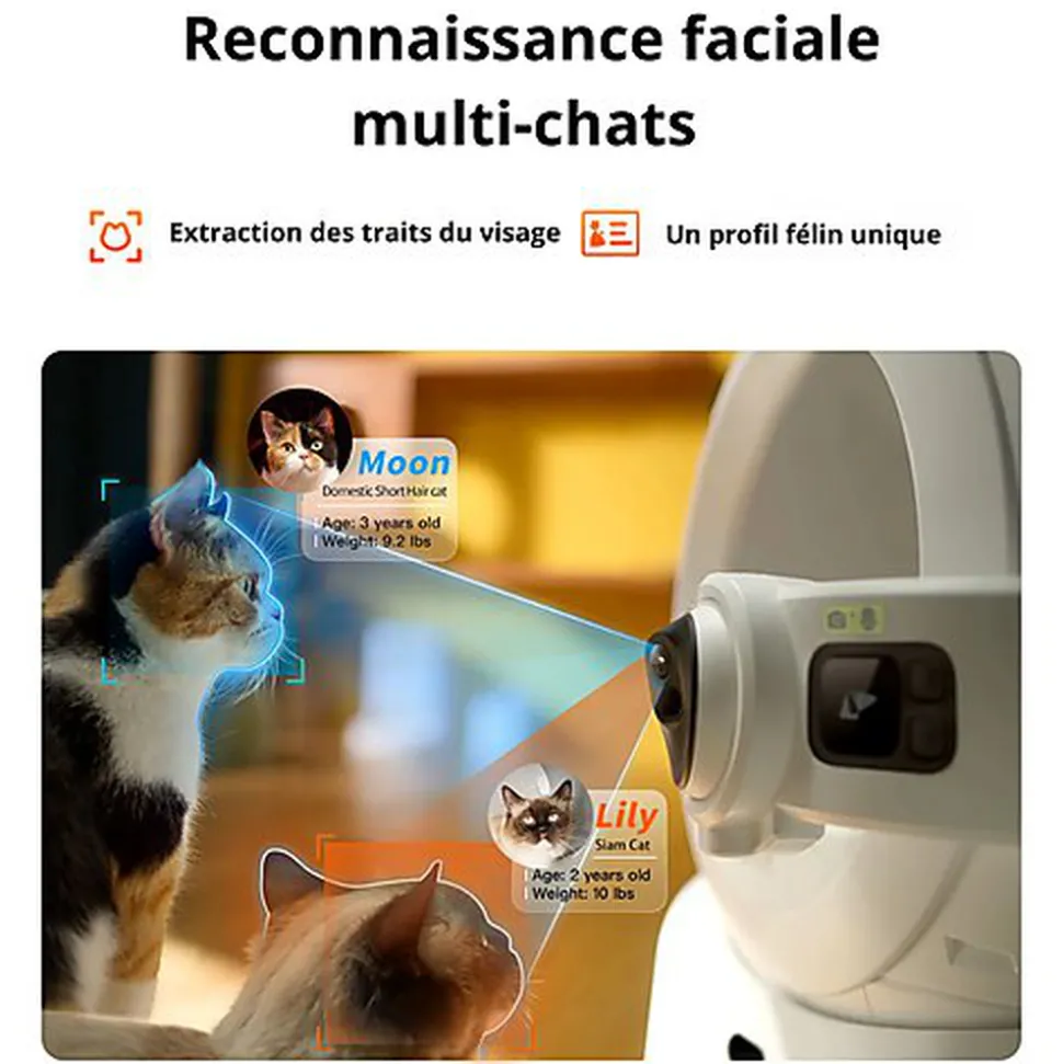 Petkit - Litière Automatique Purobot Ultra Robot pour Chats avec Caméra et IA