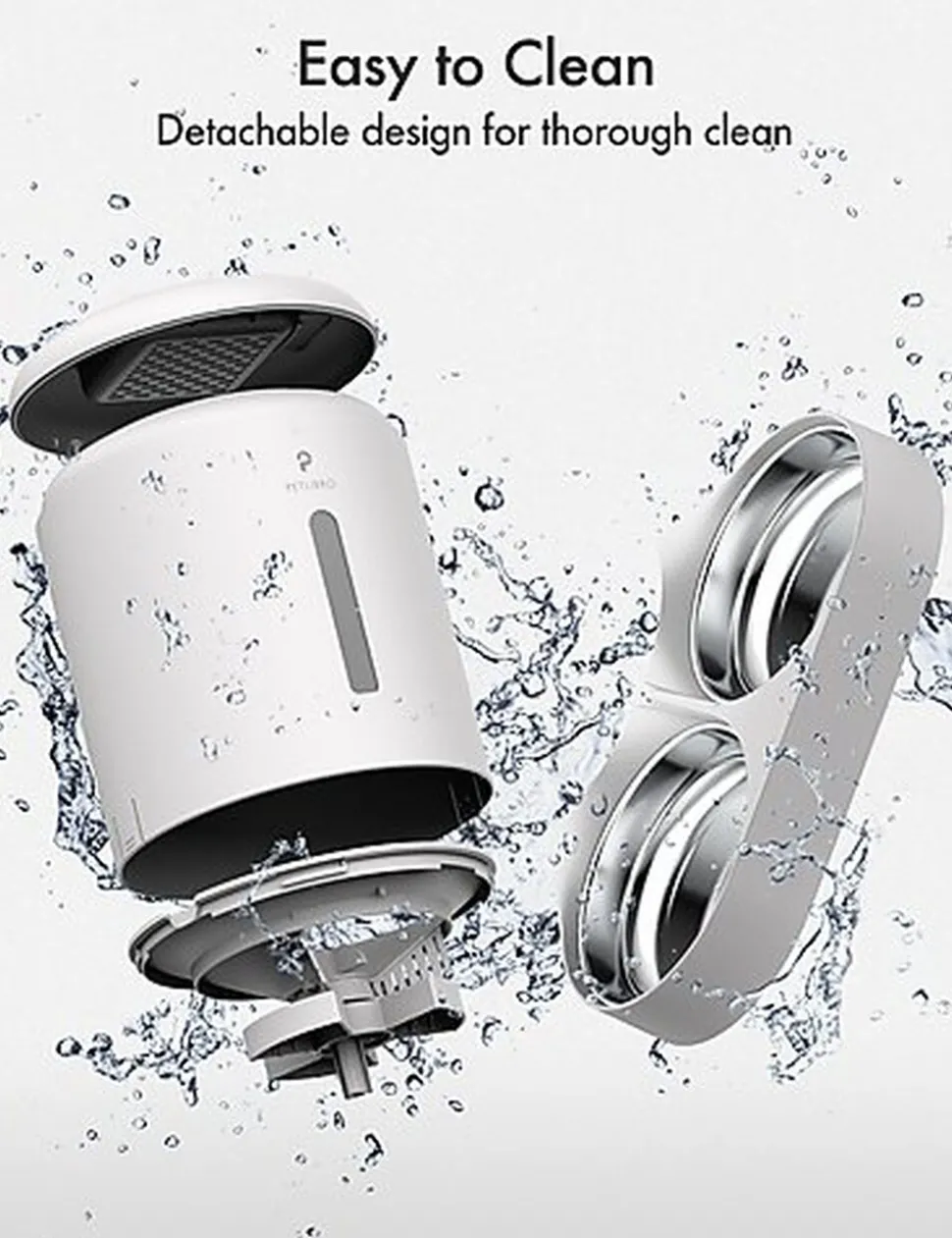 Petlibro - Distributeur Automatique Granary Dual Blanc - 5L