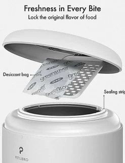 Petlibro - Distributeur Automatique Granary Dual Blanc - 5L