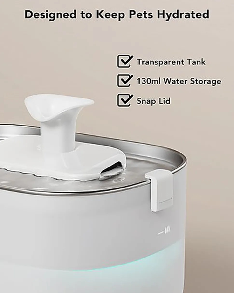 Petlibro - Fontaine à Eau avec Pompe sans Fil - 2,5L
