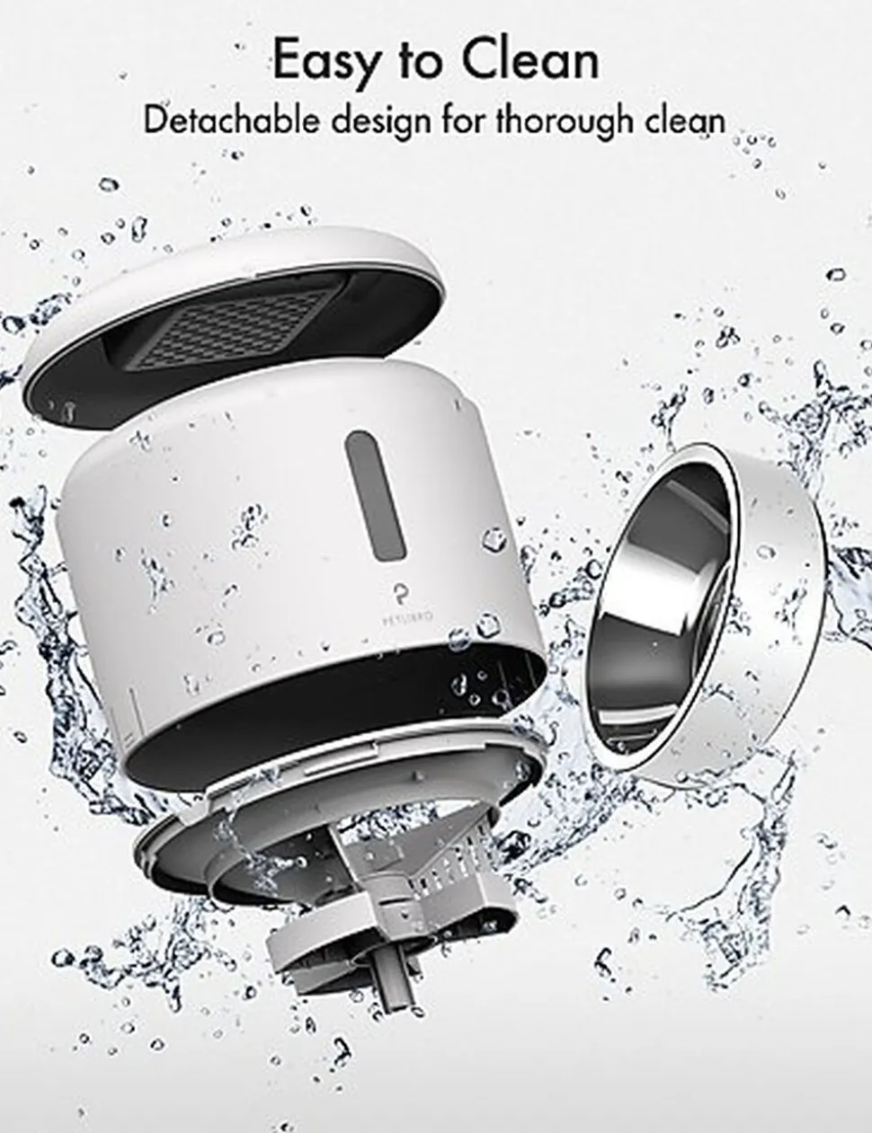 Petlibro - Mangeoire Automatique Granary Blanc - 3L