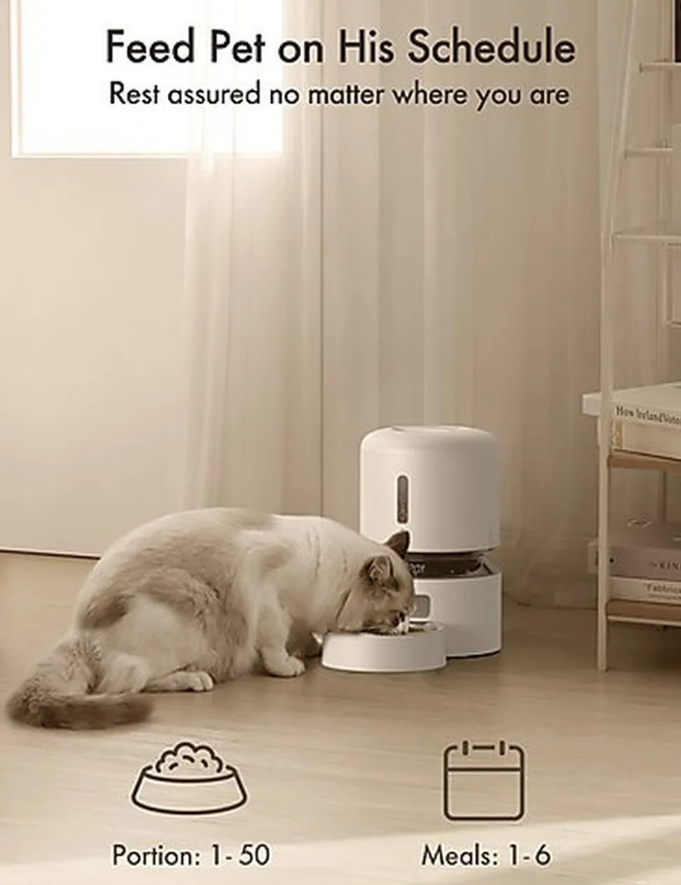 Petlibro - Mangeoire Automatique Granary Blanc - 3L