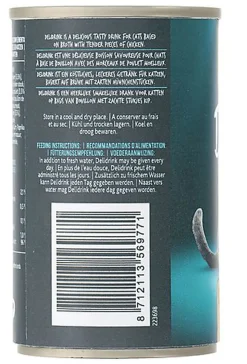 Pets Unlimited - Boîte Delidrink Bouillon au Poulet pour Chat - 135ml