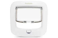 PetSafe - Chatière 4 Positions Luxe pour Chats - Blanc