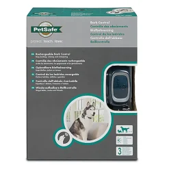 PetSafe - Collier Anti-Aboiement Rechargeable à Stimulations pour Chiens