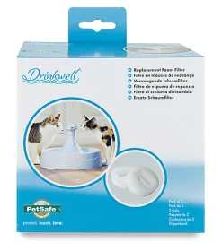PetSafe - Filtres Mousse Fontaine 360° pour Chats - x2