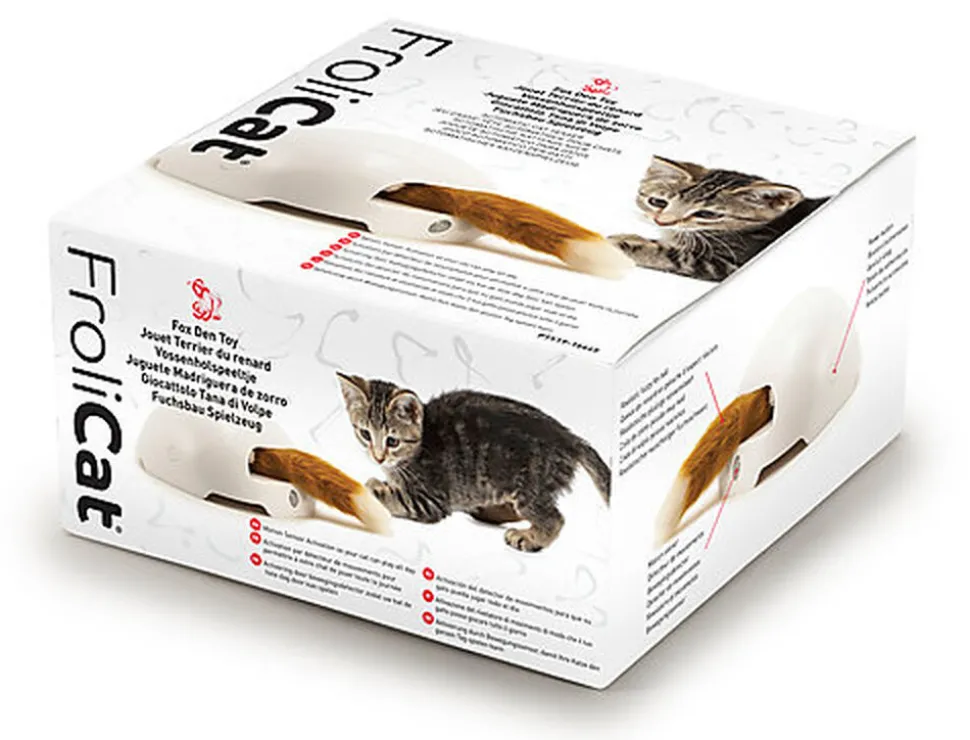 PetSafe - Jouet Terrier du Renard Foxden pour Chat - 19cm