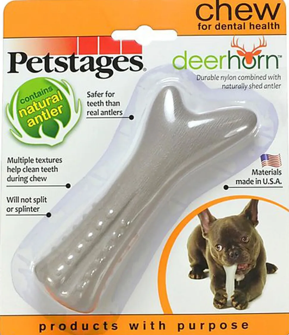 Petstages - Jouet Deerhorn pour Chien